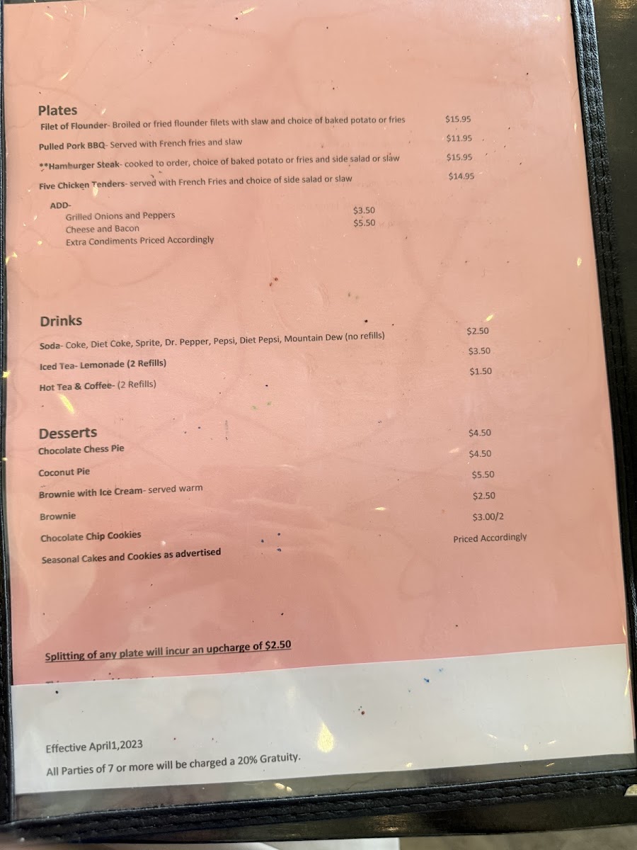 Menu Simply Suzanne's Cafe-2