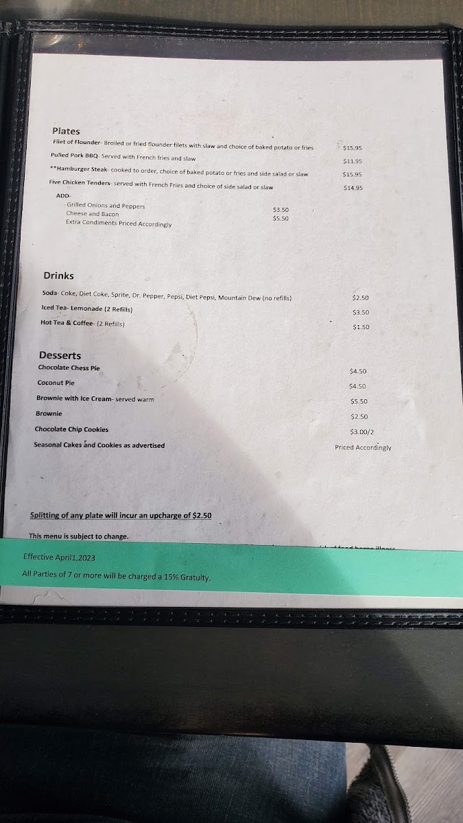 Menu Simply Suzanne's Cafe-4
