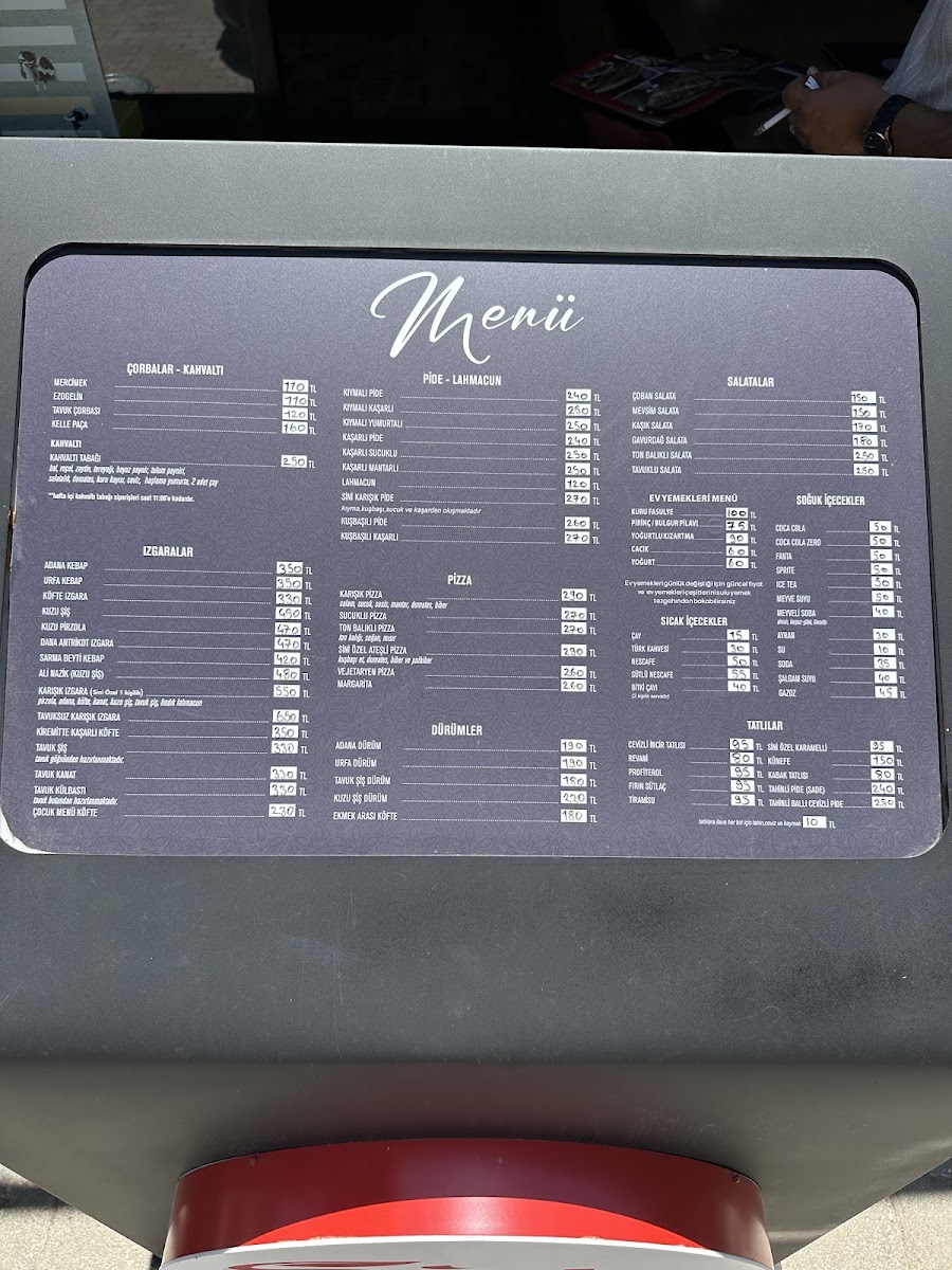 Menu Sini Muğla Restaurant-5