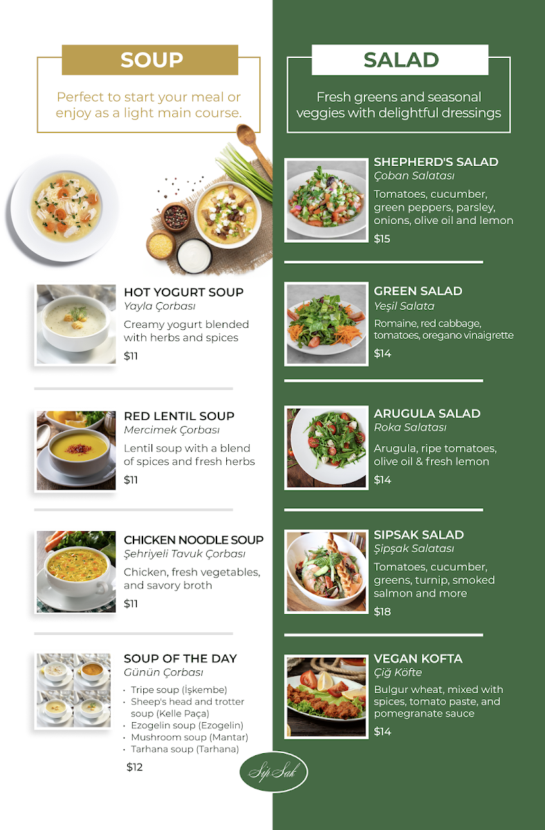 Menu Sip Sak Express Turkish Restaurant-1