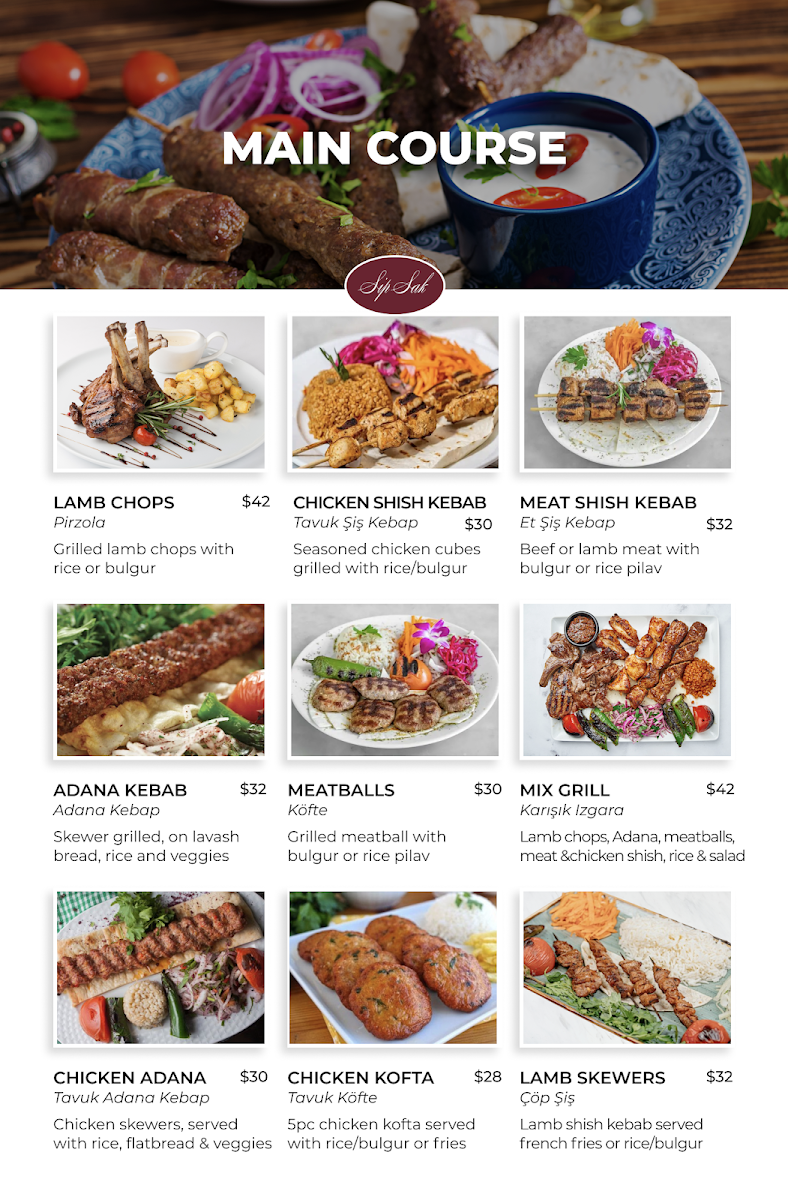 Menu Sip Sak Express Turkish Restaurant-7