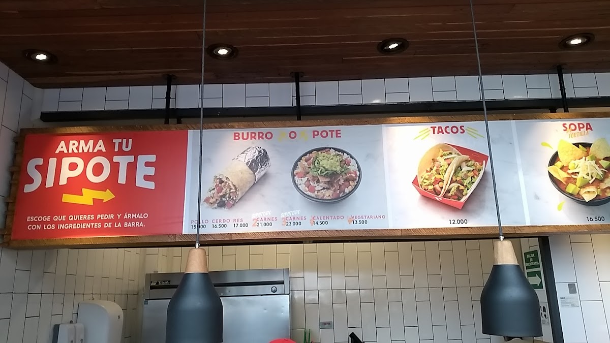 Menu Sipote Burrito Centro Andino-1