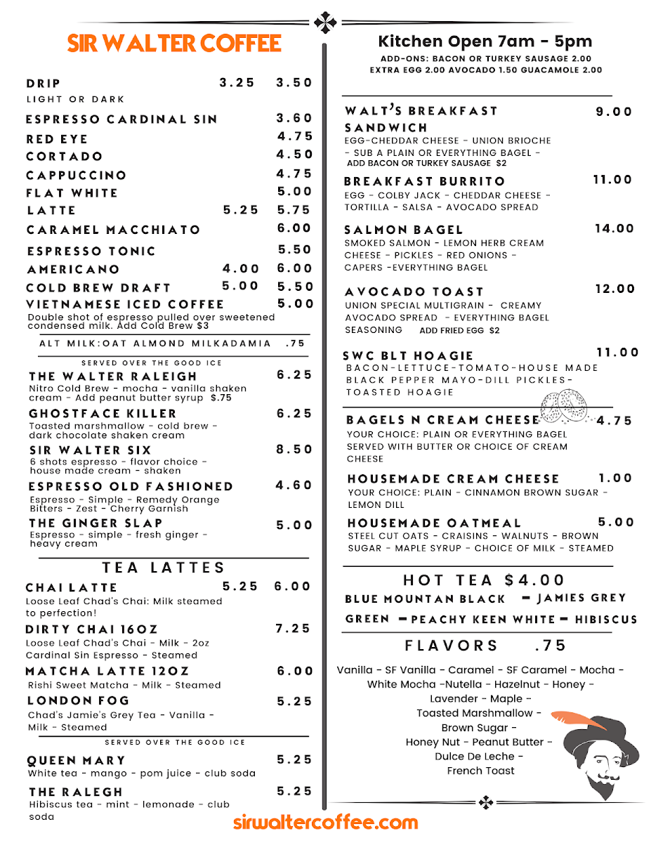 Menu Sir Walter Coffee-2