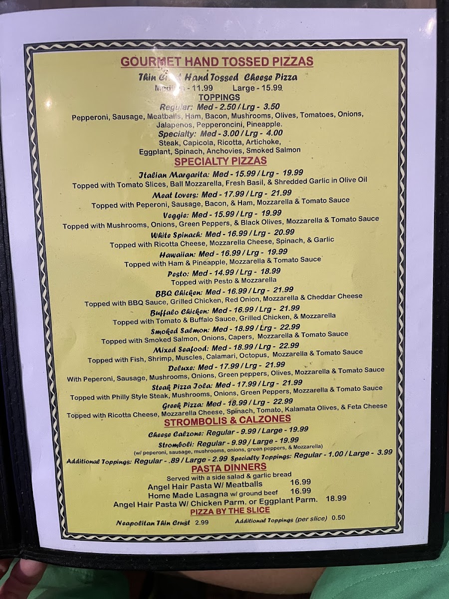 Menu Siri's Gourmet Burgers & Pizza-4