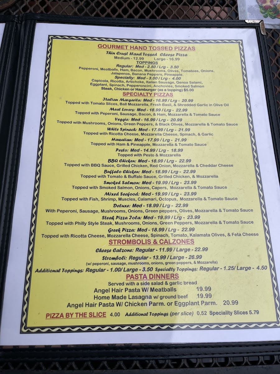 Menu Siri's Gourmet Burgers & Pizza-8