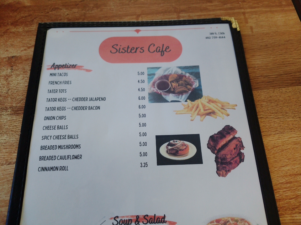 Menu Sisters Cafe-9