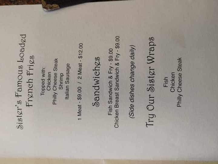 Menu Sister's Soul Food-4