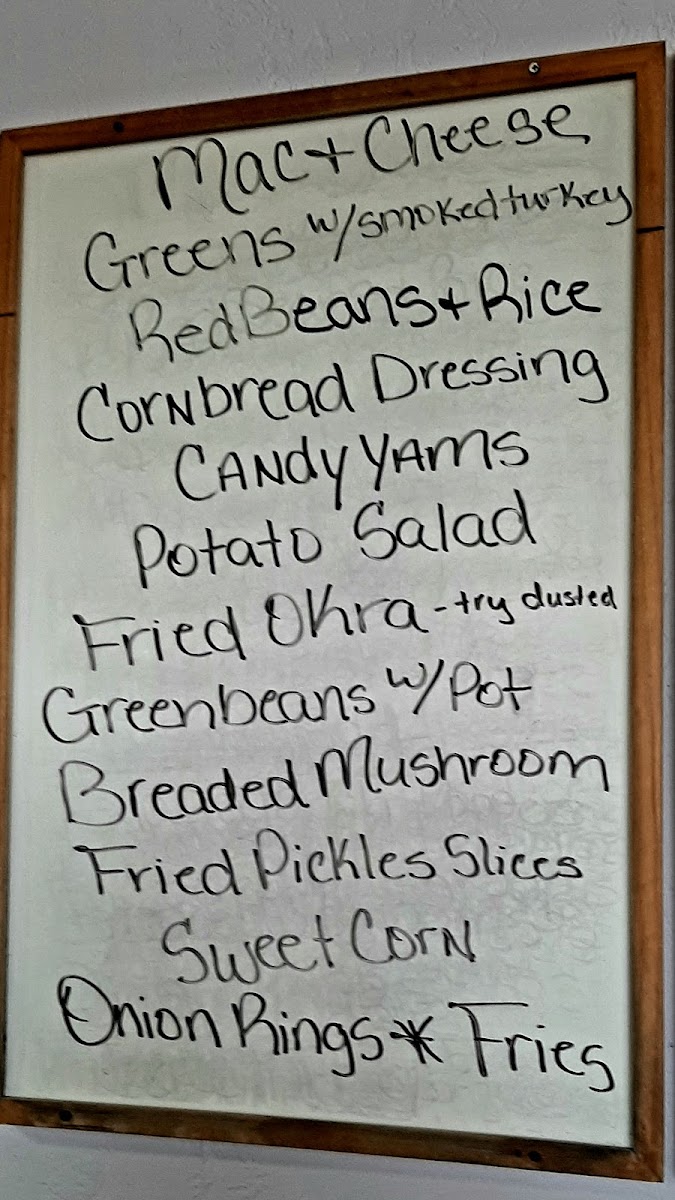 Menu Sister's Soul Food-7