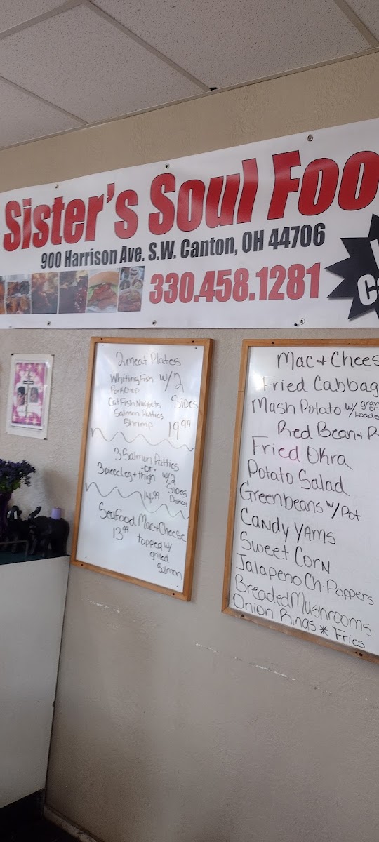 Menu Sister's Soul Food-9