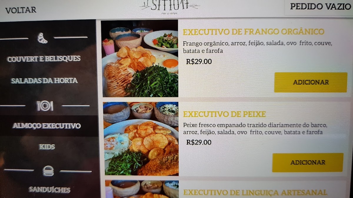 Menu Sítio 17-5
