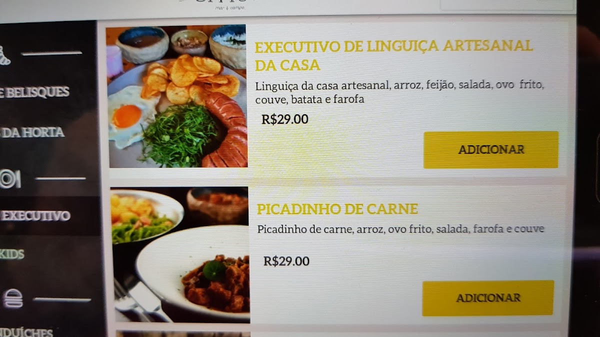 Menu Sítio 17-8