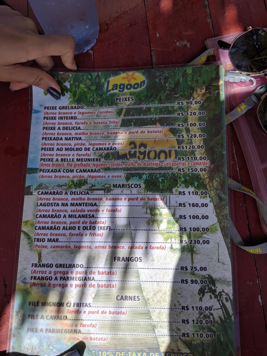 Menu Sitio Paraiso Lagoon-6
