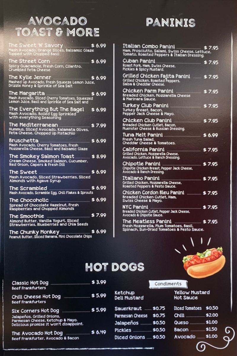 Menu Six Corners Cafe-6