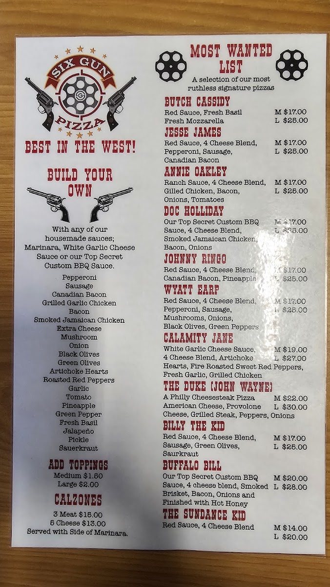 Menu Six Gun Pizza-4