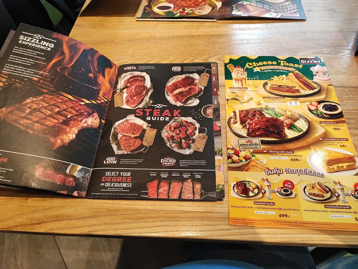 Menu Sizzler Esplanade Ratchada ซิซซ์เล่อร์ เอสพลานาด รัชดาภิเษก-8