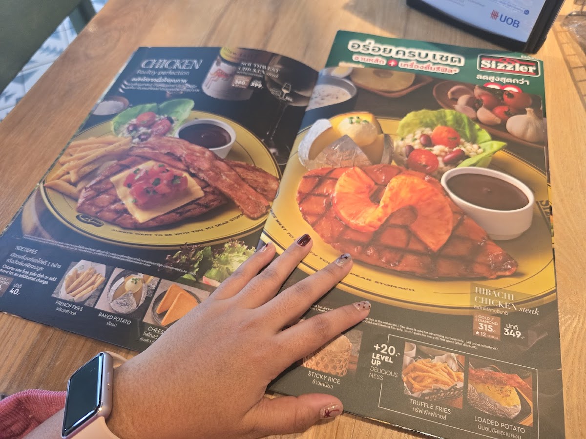 Menu Sizzler Esplanade Ratchada ซิซซ์เล่อร์ เอสพลานาด รัชดาภิเษก-9