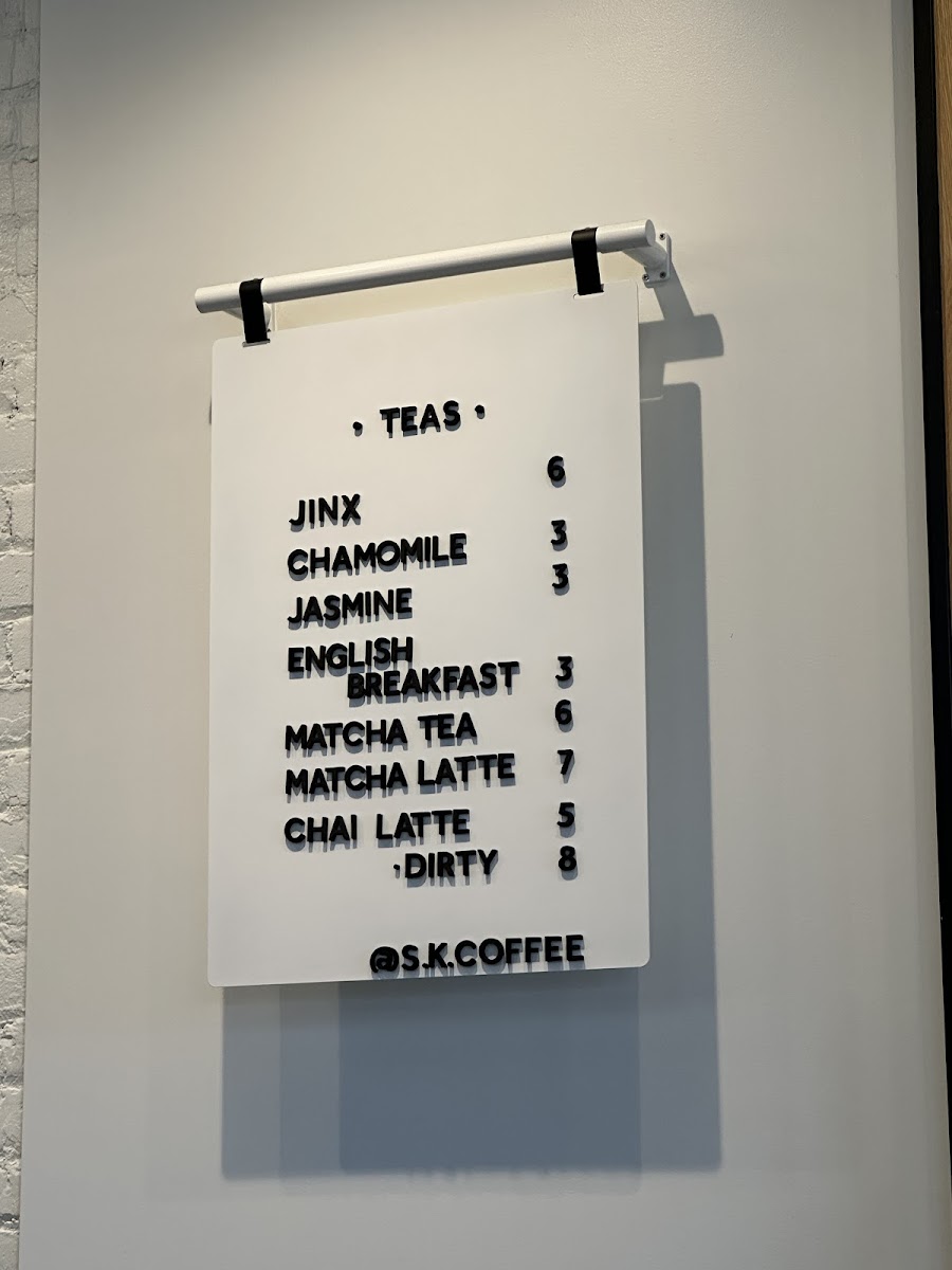 Menu Sk Coffee: Coffee Bar & Roastery-4