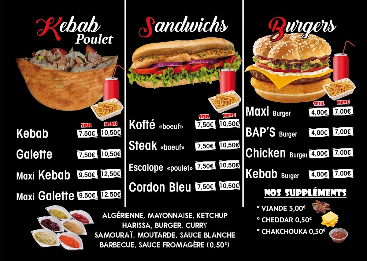 Menu Iskender Kebab St Genis Laval-1