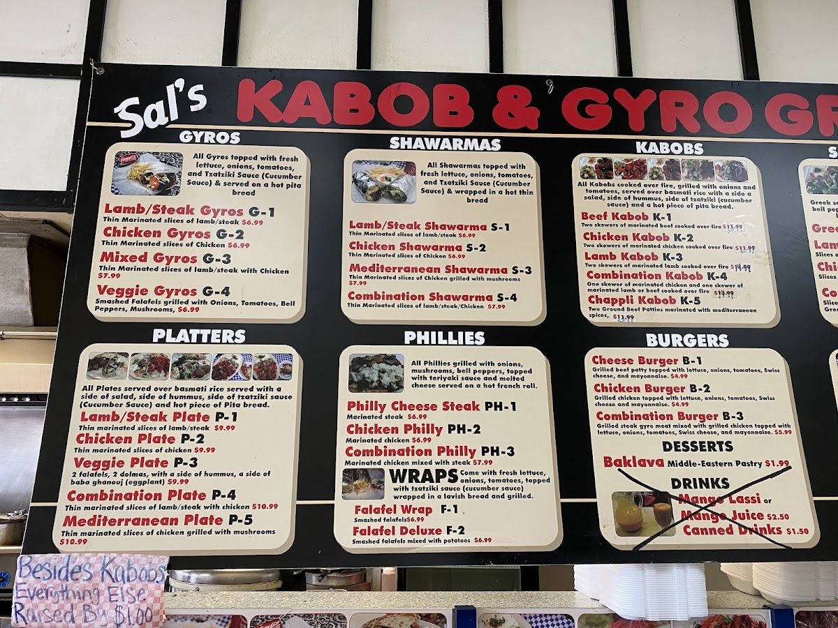 Menu Skewers Kabob & Gyro Grill-4
