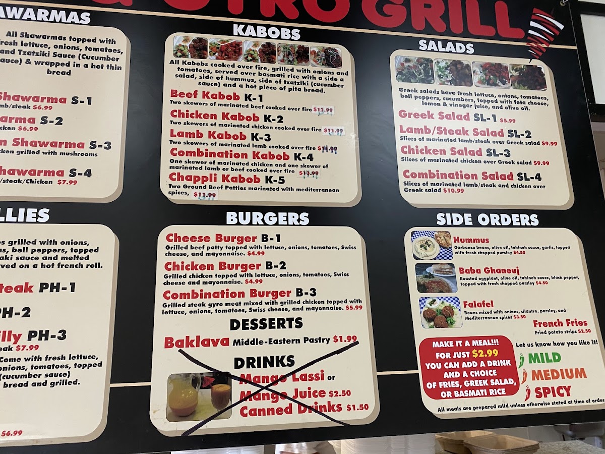 Menu Skewers Kabob & Gyro Grill-5