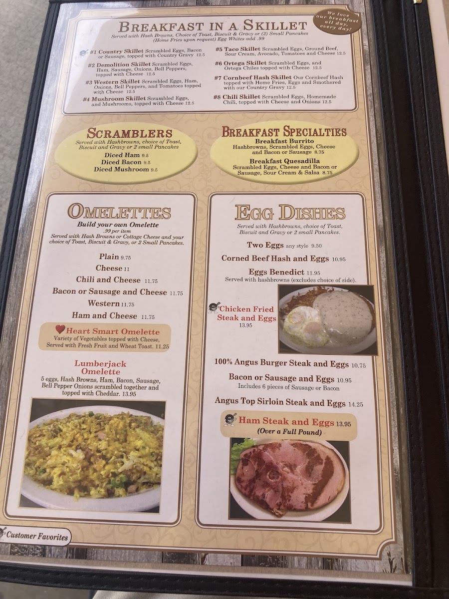Menu Skillet Cafe Too-1