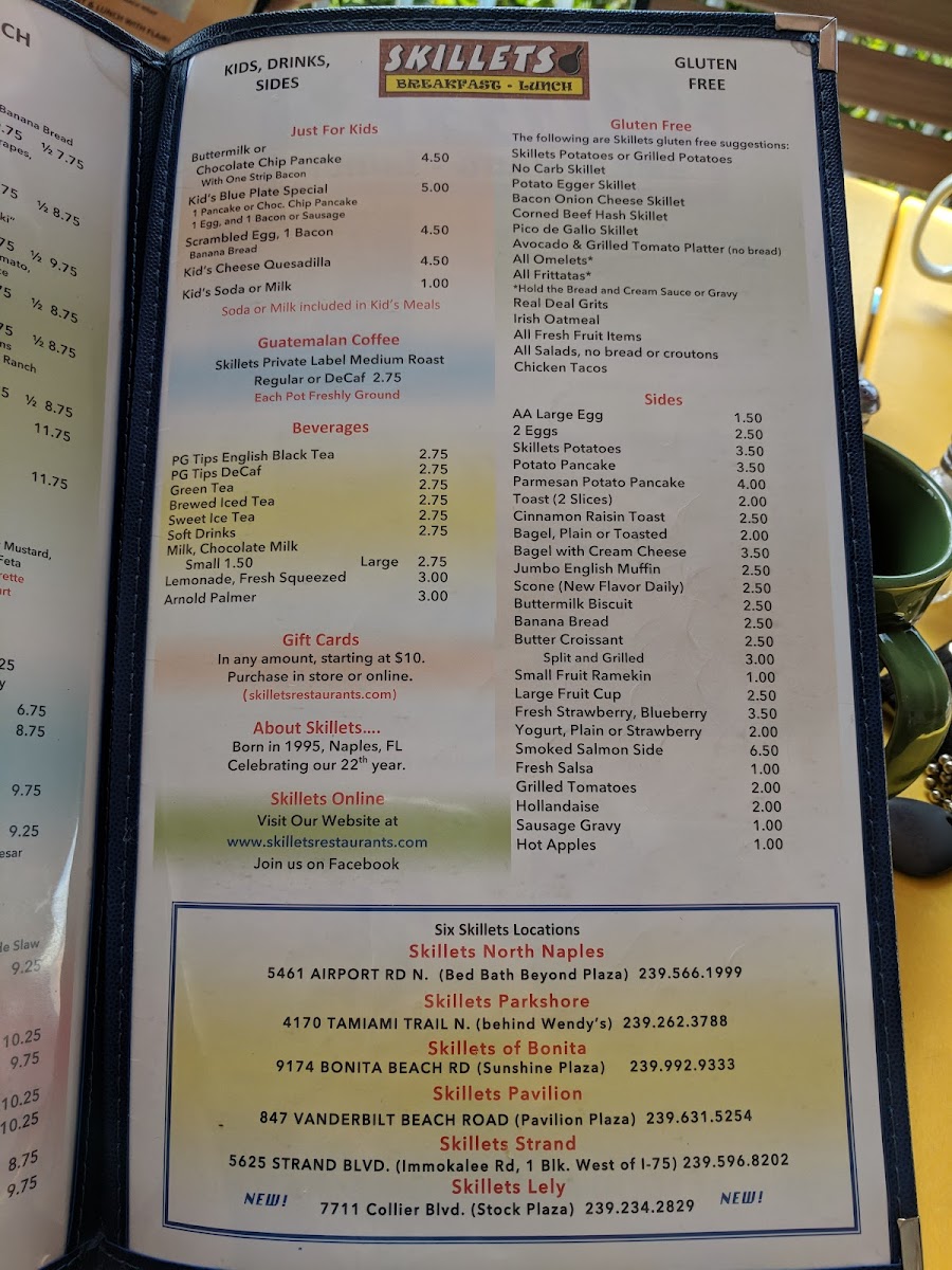 Menu Skillets - Naples - Lely-9