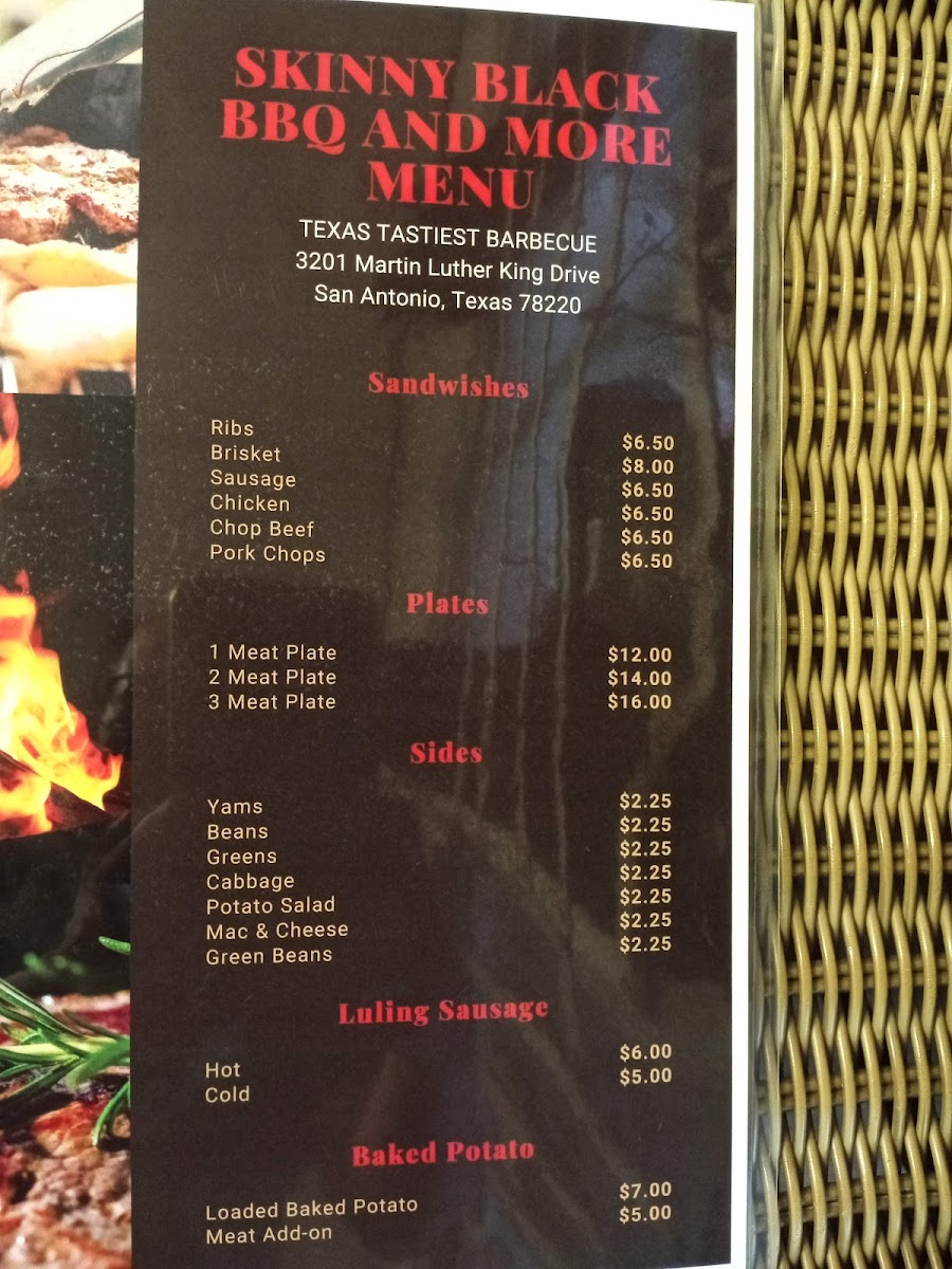 Menu Skinny Black Bbq And More-4