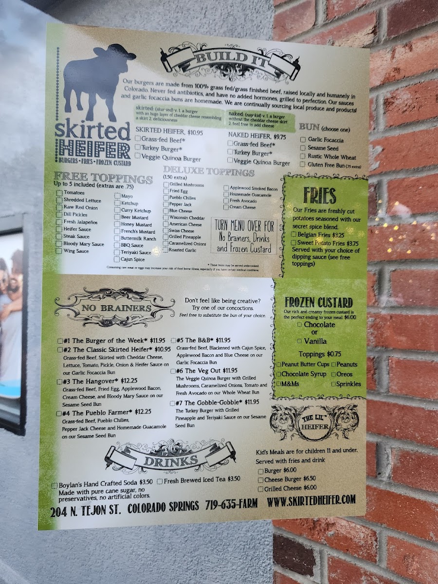 Menu Skirted Heifer-1