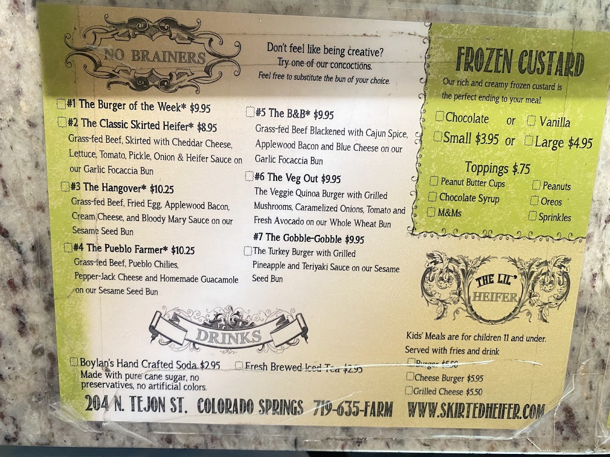Menu Skirted Heifer-3