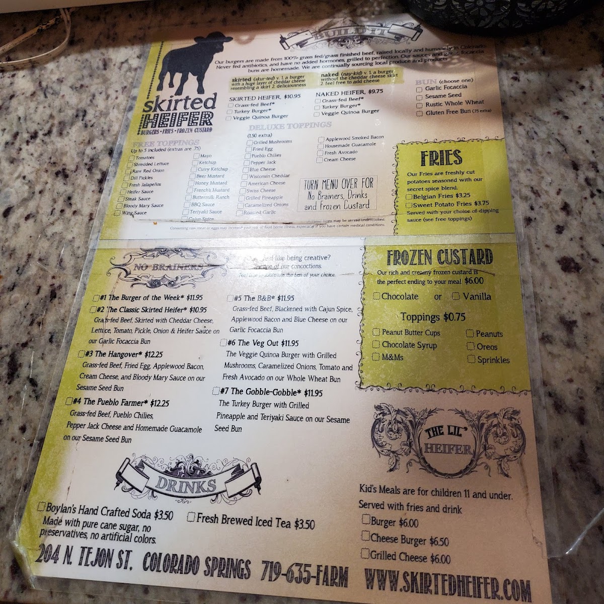 Menu Skirted Heifer-4