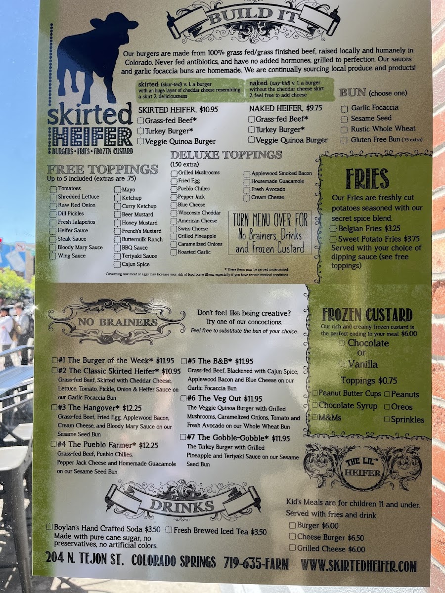 Menu Skirted Heifer-5