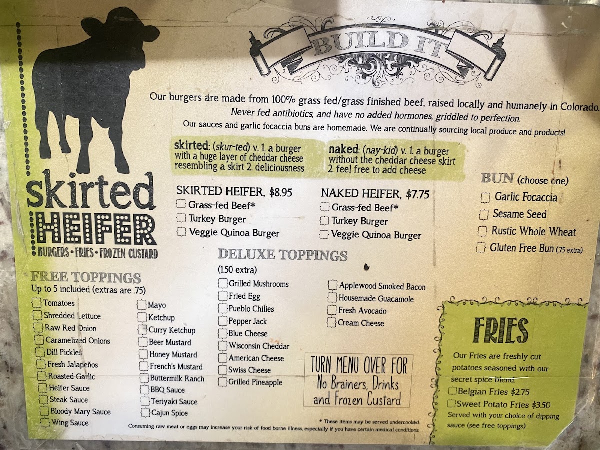 Menu Skirted Heifer-9