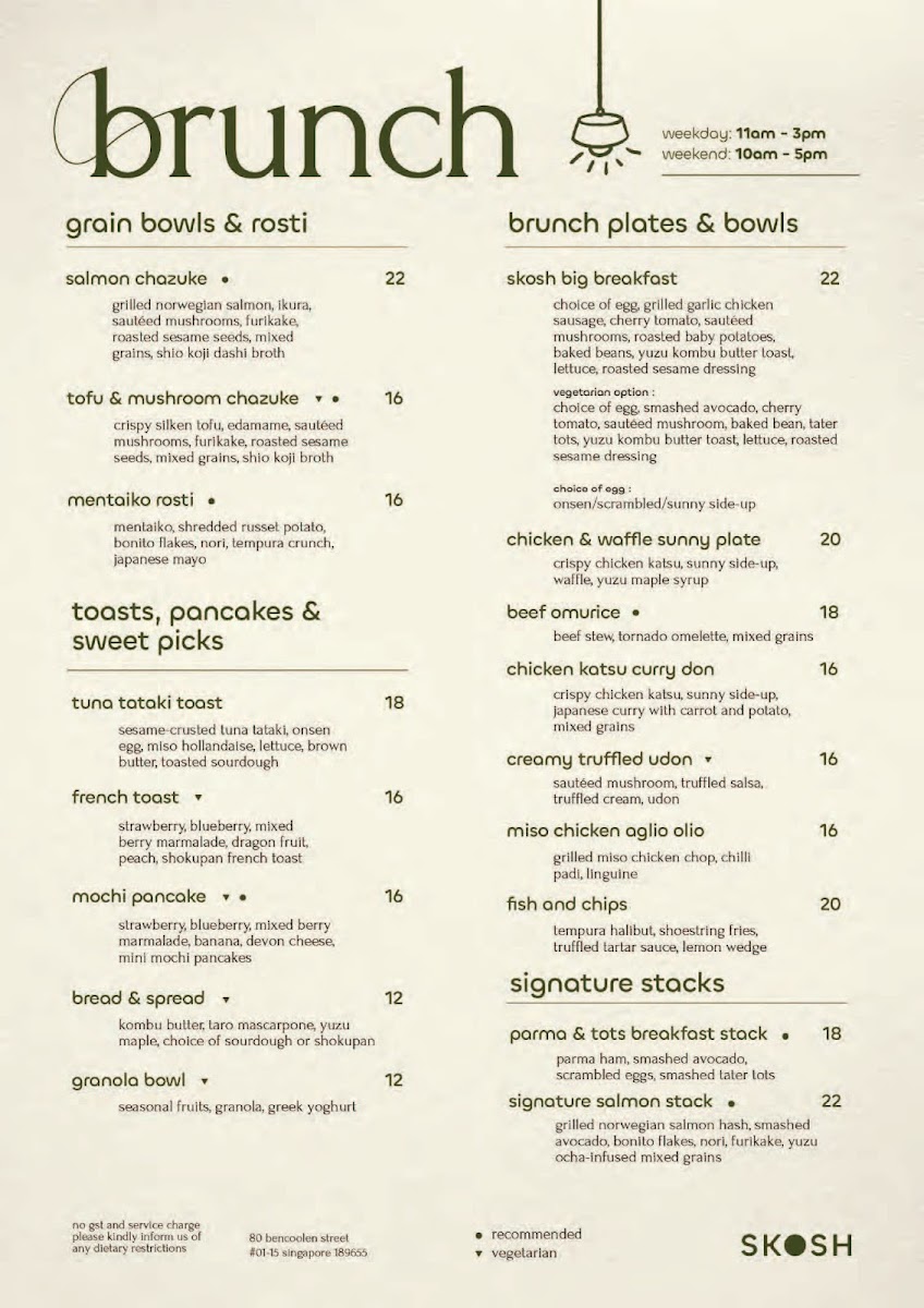 Menu Skosh Cafe – Japanese Inspired Onigiri, Sando & Specialty Matcha-4