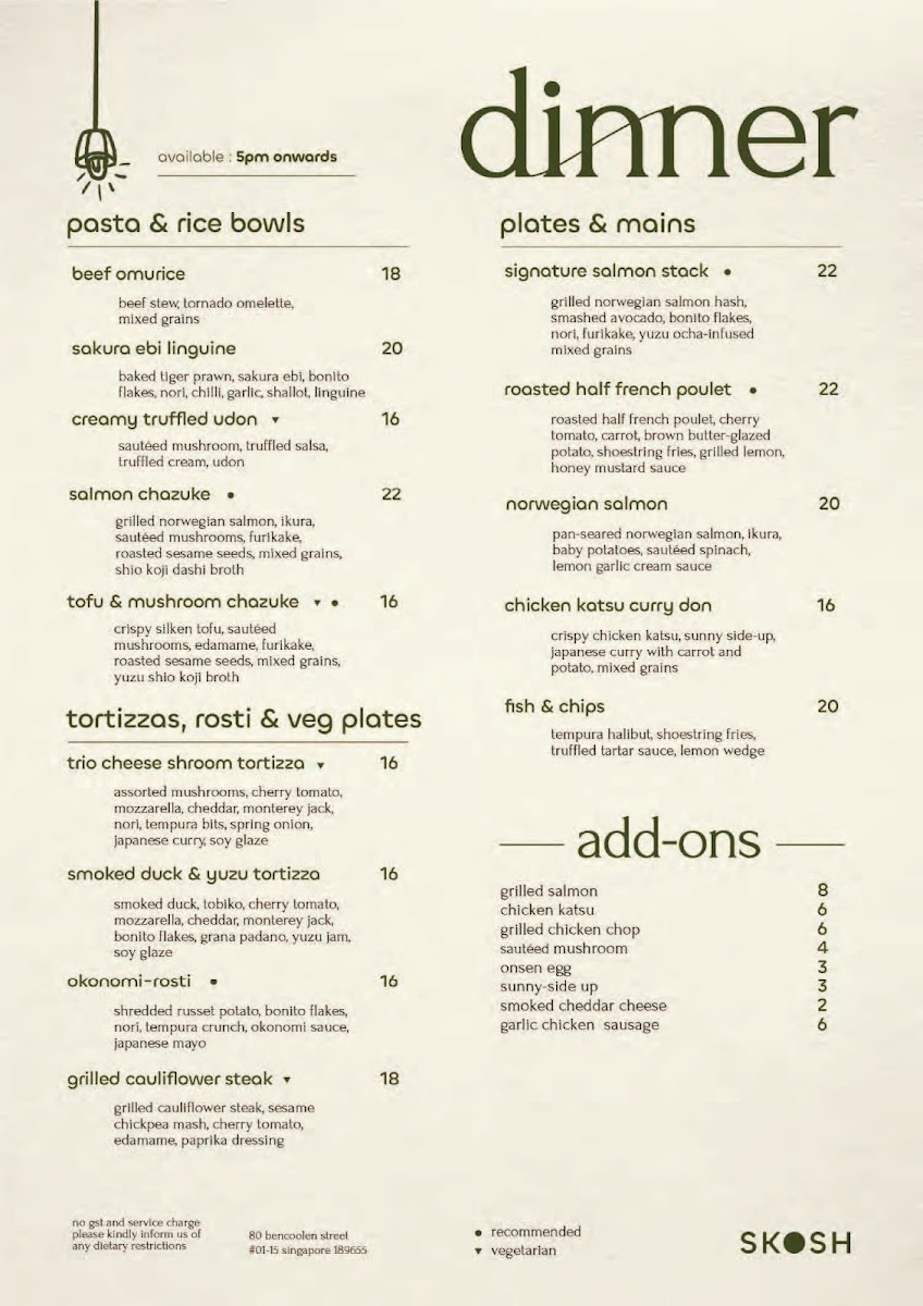 Menu Skosh Cafe – Japanese Inspired Onigiri, Sando & Specialty Matcha-5