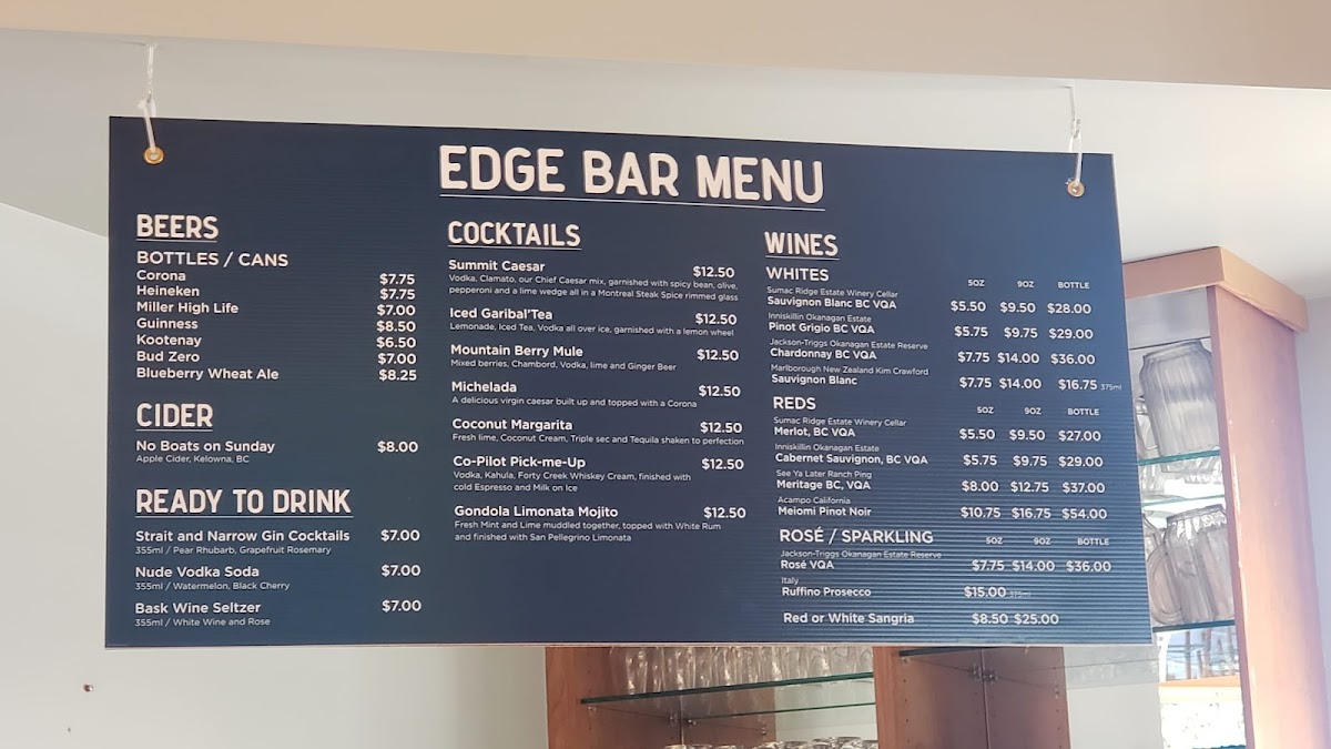 Menu Sky Pilot Restaurant-8