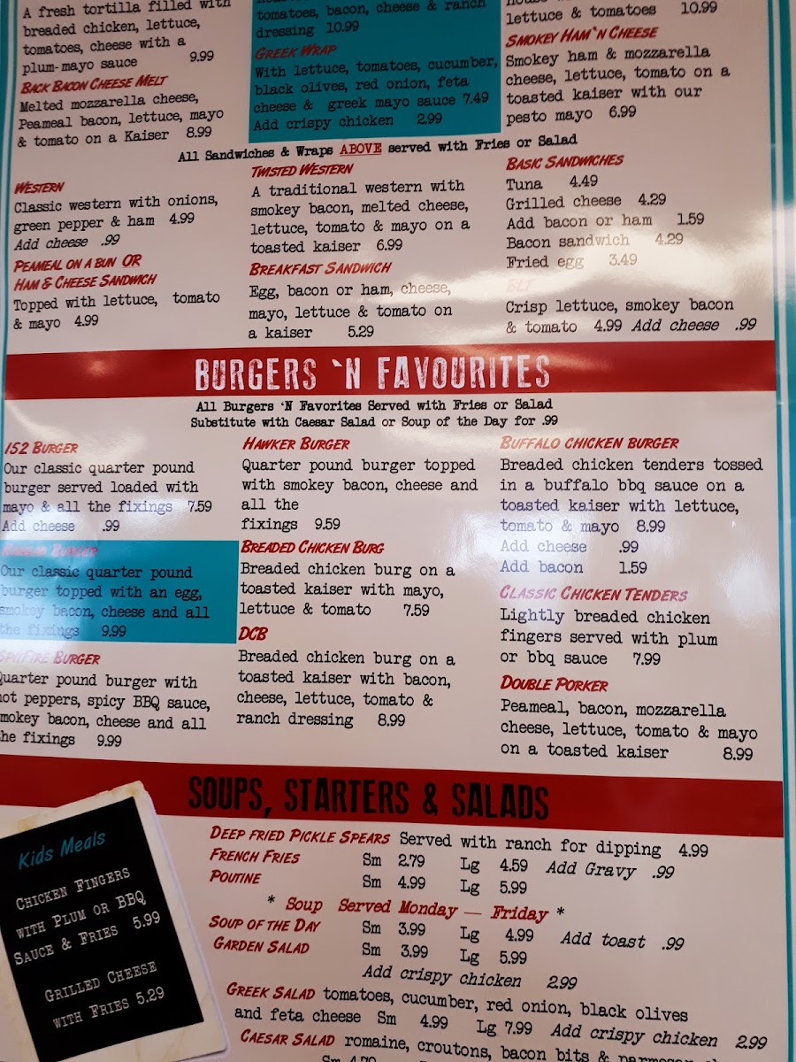 Menu Skyway Cafe - Brantford-5
