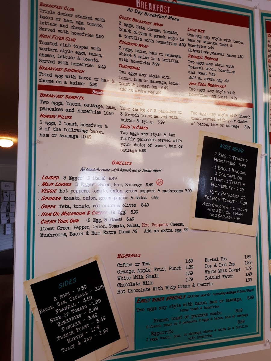 Menu Skyway Cafe - Brantford-6