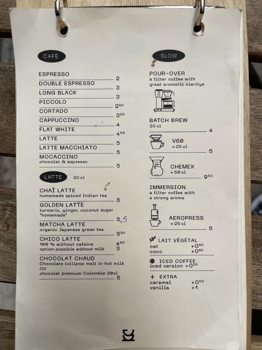 Menu Slake Coffee House-3