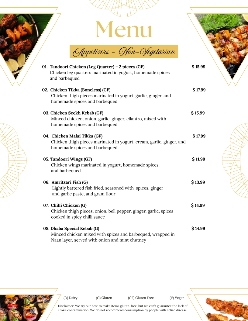 Slc Dhaba Menu-3