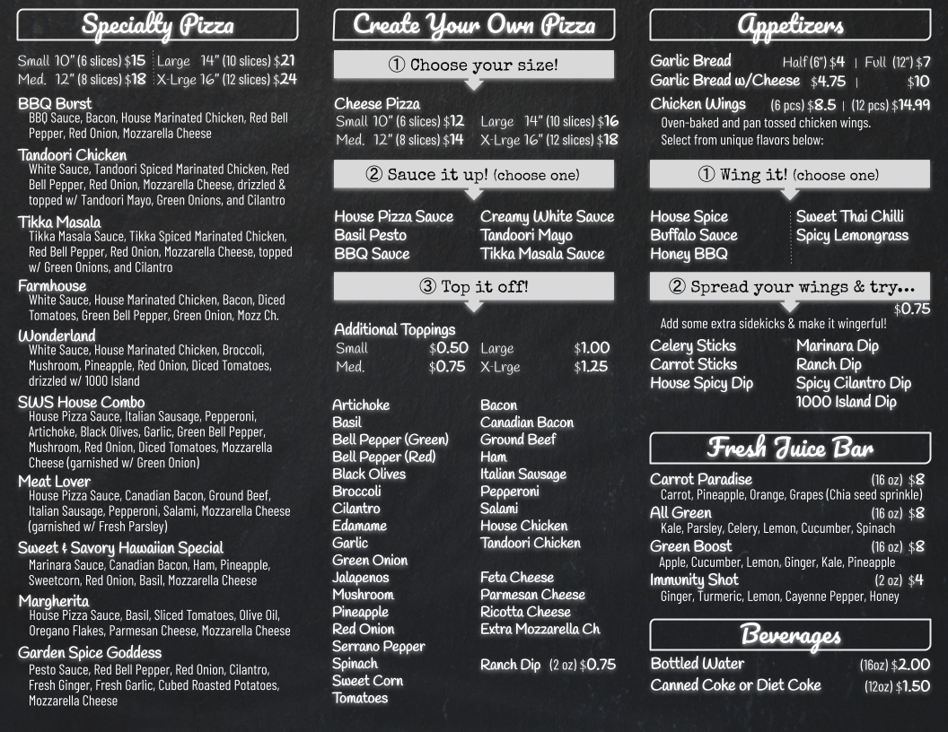 Menu Slice With Spice-1