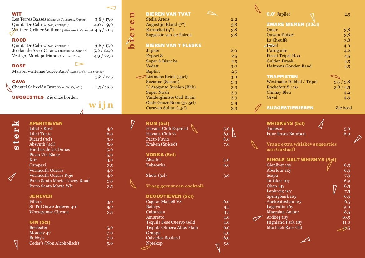 Menu Slijterij De Roos-2