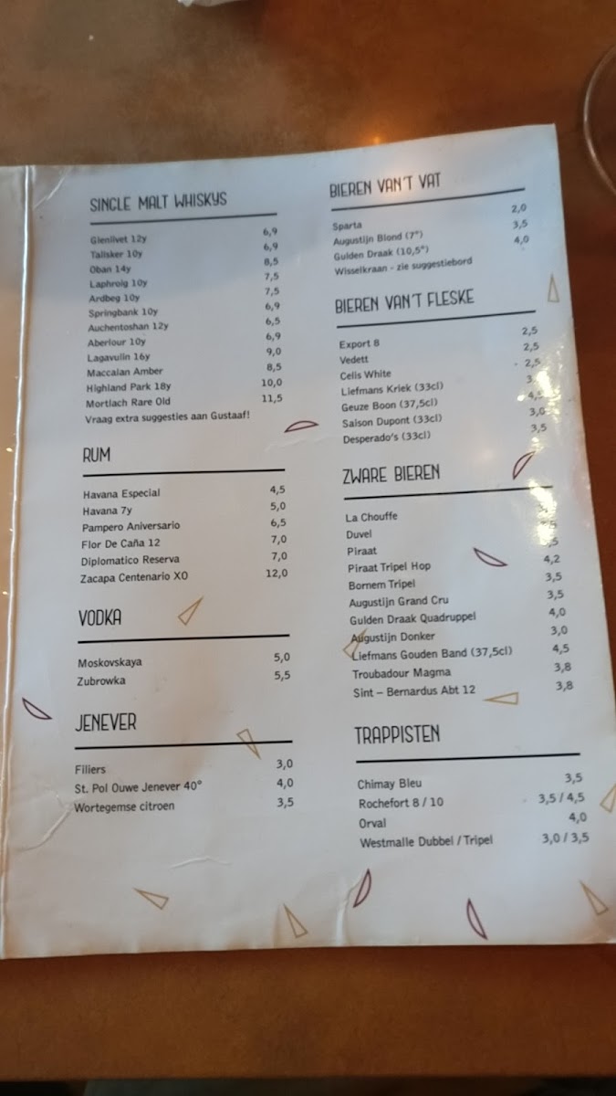 Menu Slijterij De Roos-4