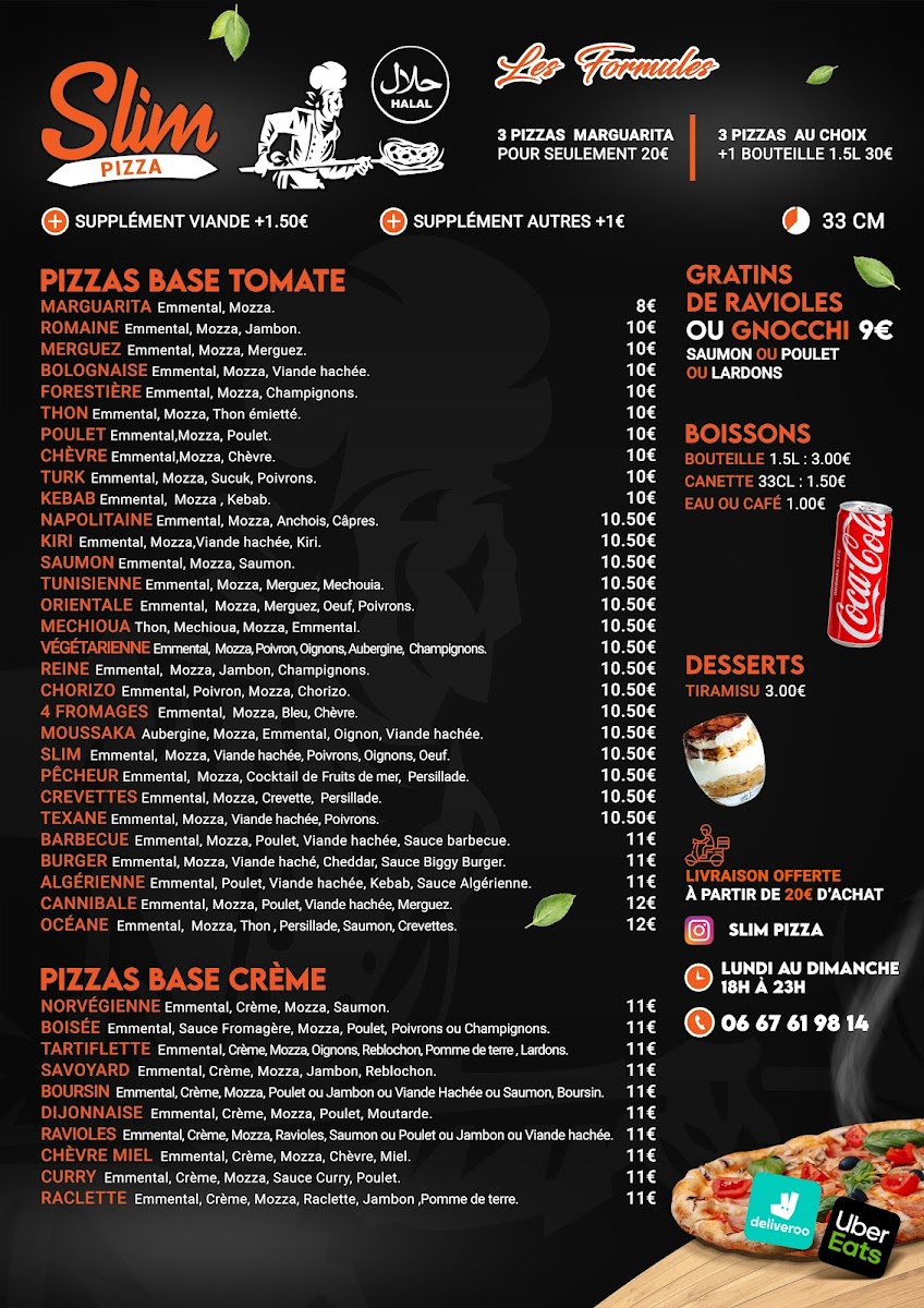 Menu Slim Pizza-1
