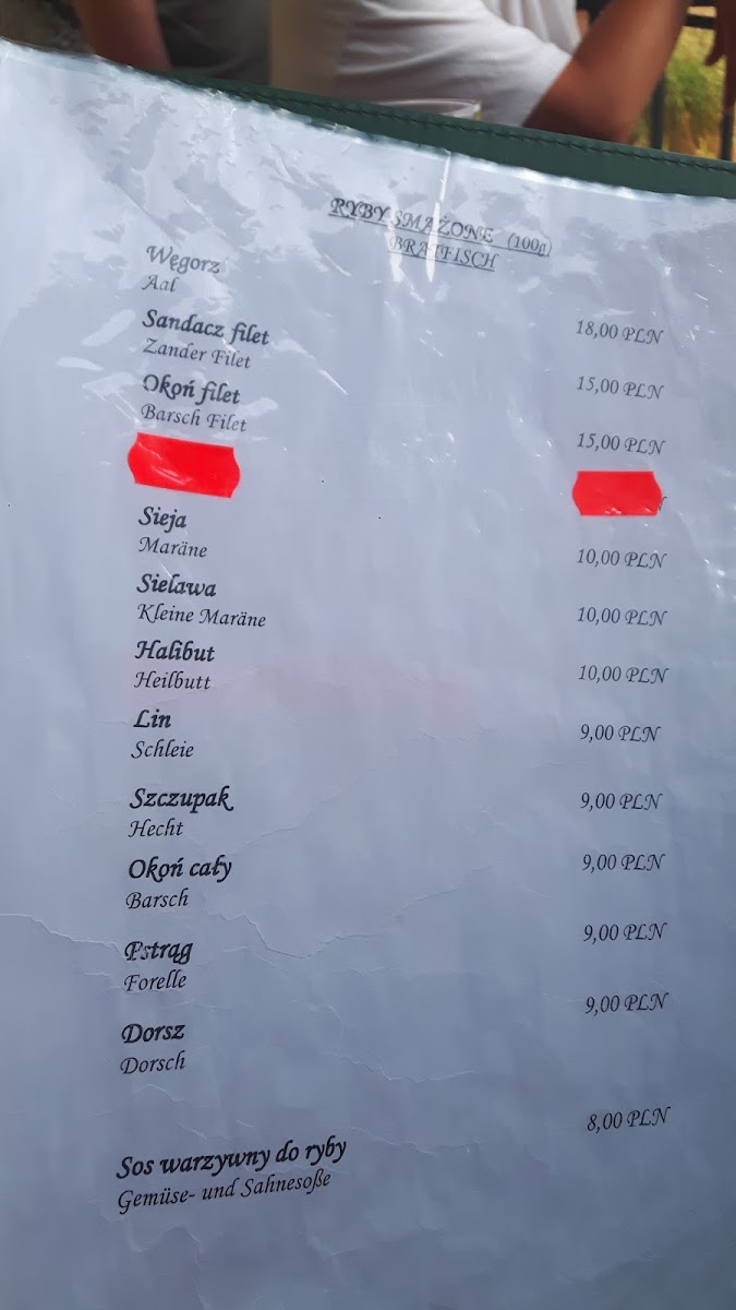 Menu Smażalnia Ryb 'sambor'-10
