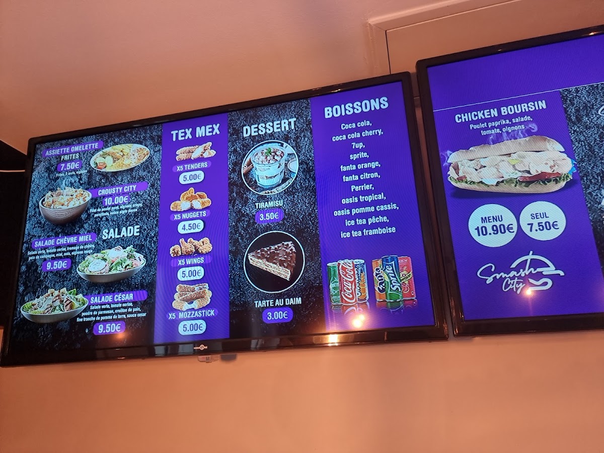 Menu Smash City-2