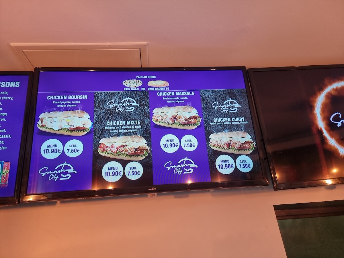 Menu Smash City-4