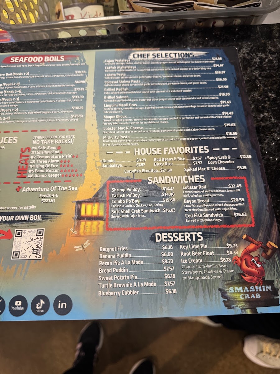 Menu Smashin Crab-6