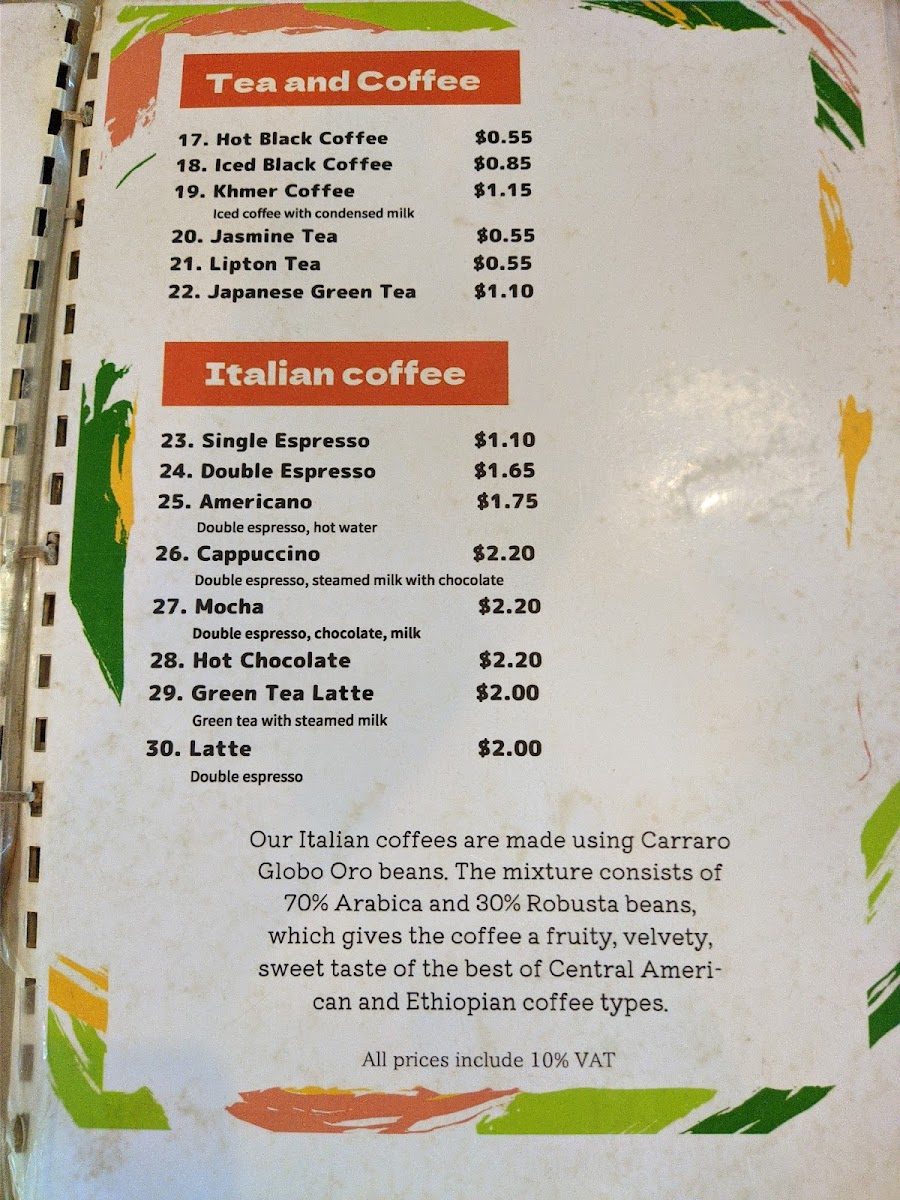 Menu Smile Restaurant-9