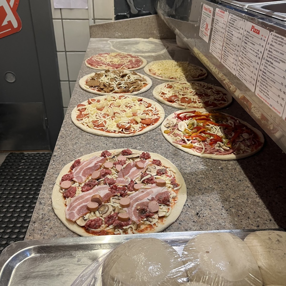 Menu Smiley Pizza - Frozen Yoghurt-4