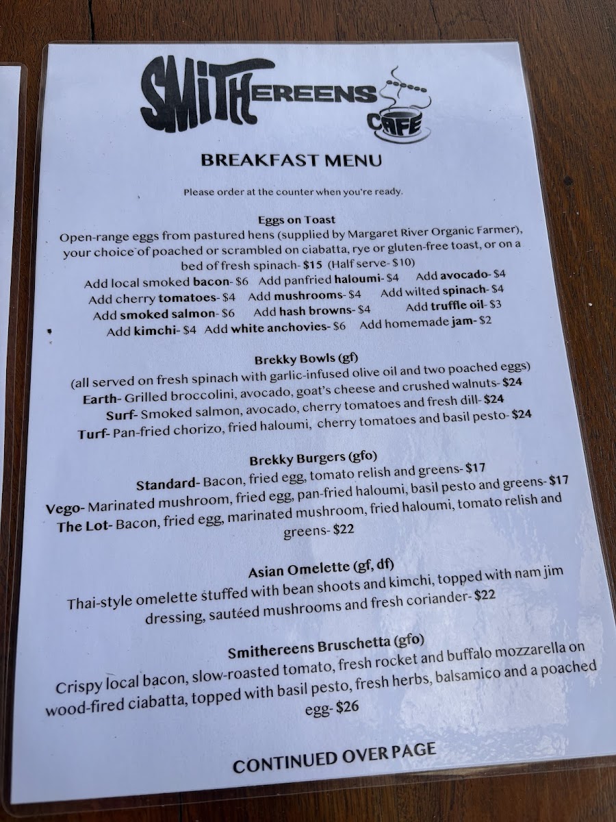 Menu Smithereens-2